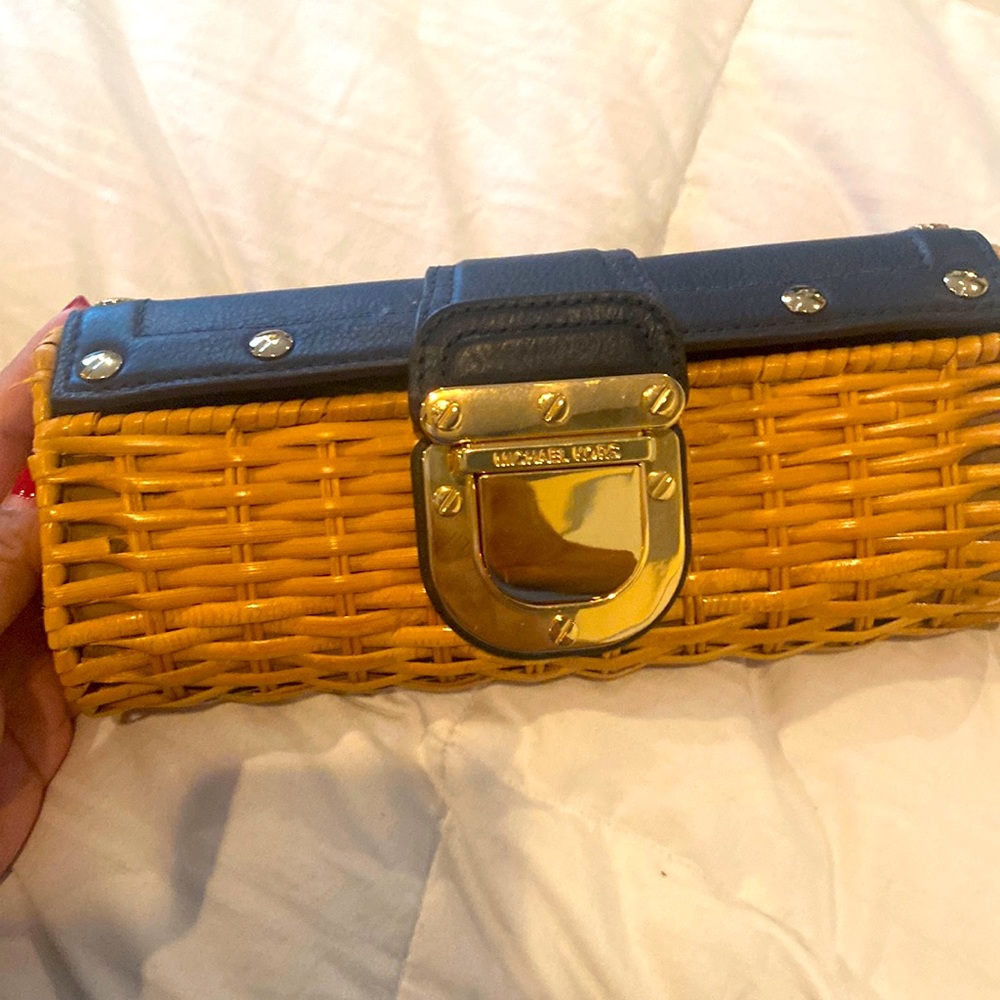 Cute clutch from MK purchased in San Jose shop.  Used only once.